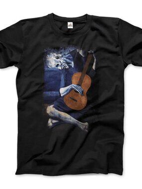 Pablo Picasso - The Old Guitarist Artwork T-Shirt 209